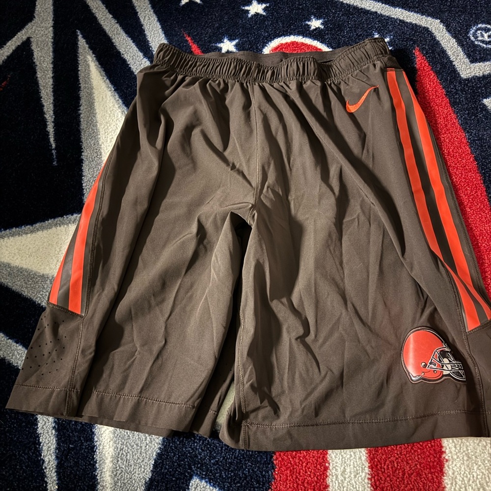 NFL Nike Cleveland Browns  Orange Men's Athletic Shorts